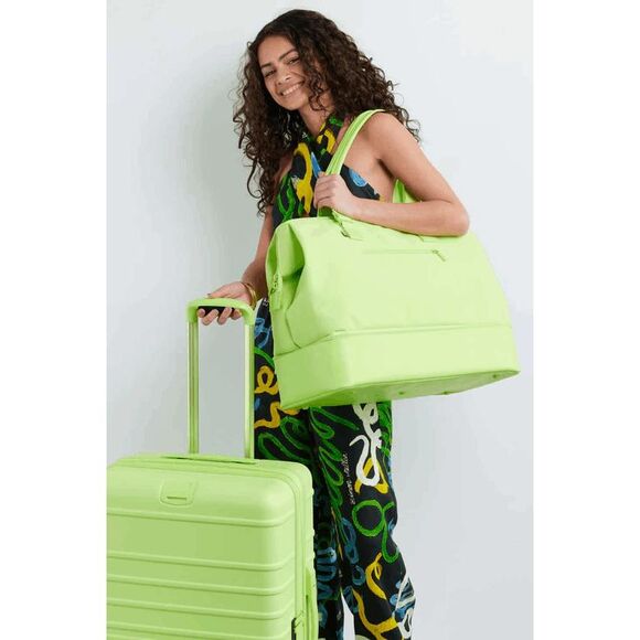 NWT BEIS Weekender bag in GREEN CITRON - Picture 3 of 9